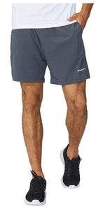 BALEAF Men's 5 Inches Running Athletic Shorts Zipper Pocket